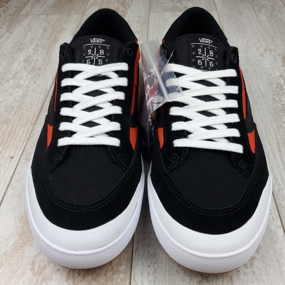 Vans Berle Pro Black N Orange - Picture 7 of 11